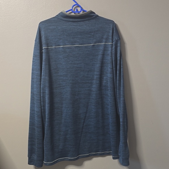 Pebble Beach Men's XXL Dry Luxe Performance Long Sleeve Golf Shirt - Picture 2 of 4